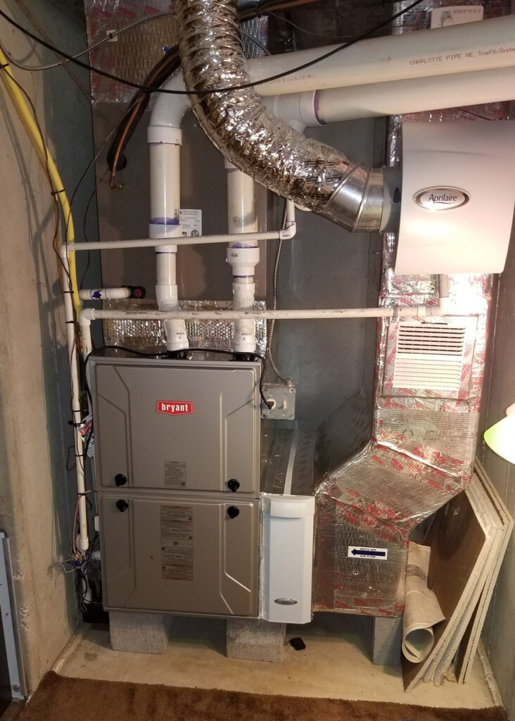 New Gas Furnace & Ductwork Nazareth PA